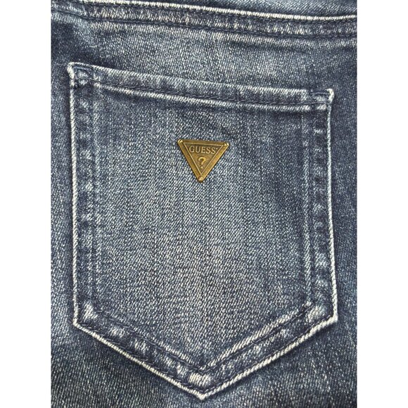 Guess Womens Power Skinny Jeans Size 25 Medium Wash Denim - Picture 8 of 13